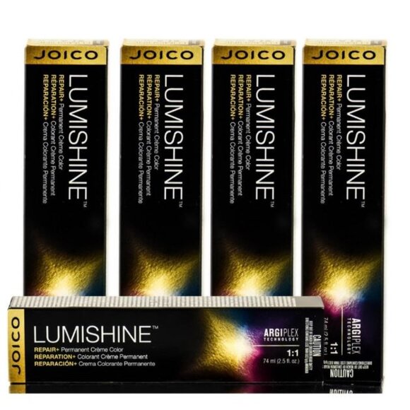 Red Red Light Brown 5RR - Joico Lumishine Repair + Permanent Creme Color - Picture 1 of 2